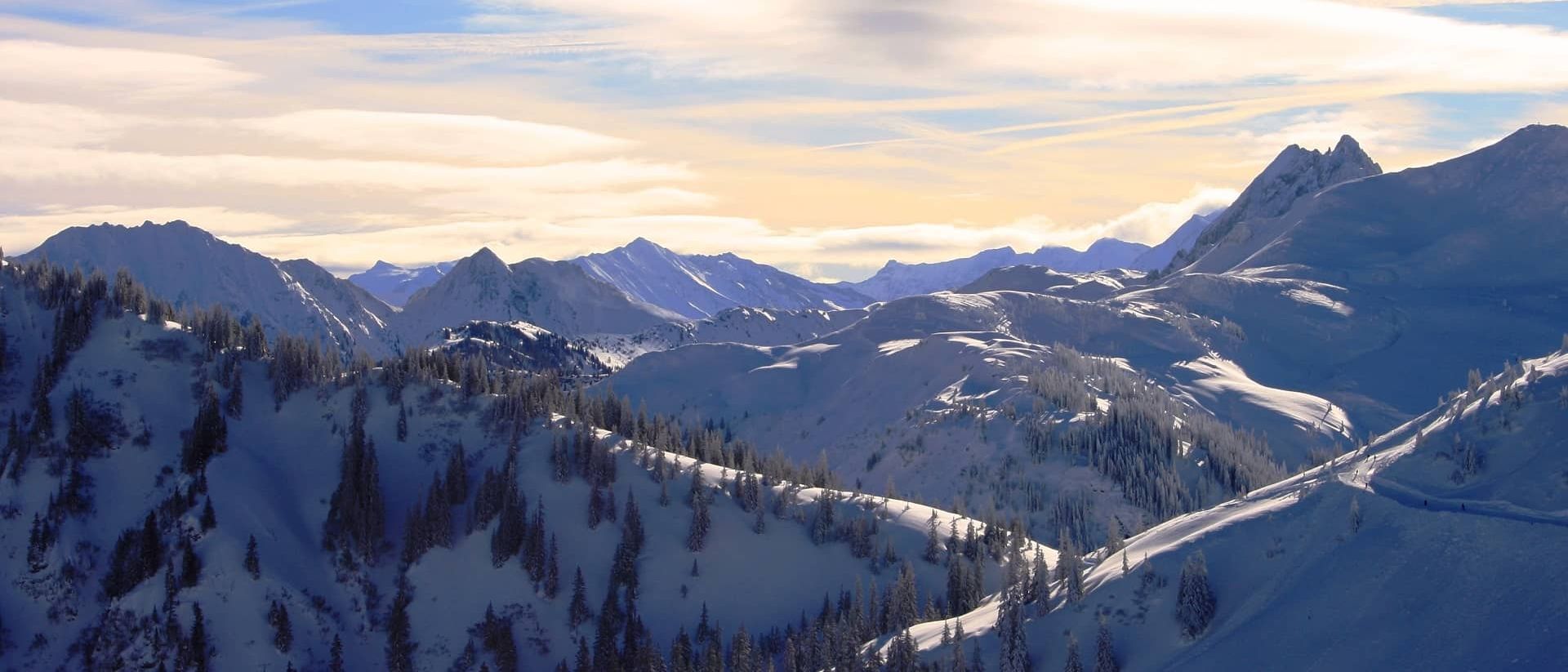 WINTER: Sonnenaufgang © Kitzbühler Alpen Brixental