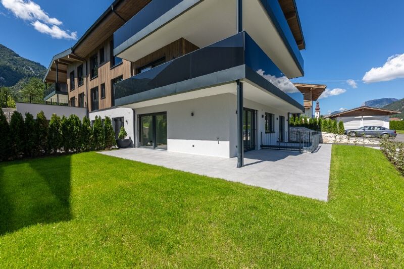 Wohnen wie im Penthouse, ergänzt um einen eigenen Garten
 in St. Ulrich am Pillersee