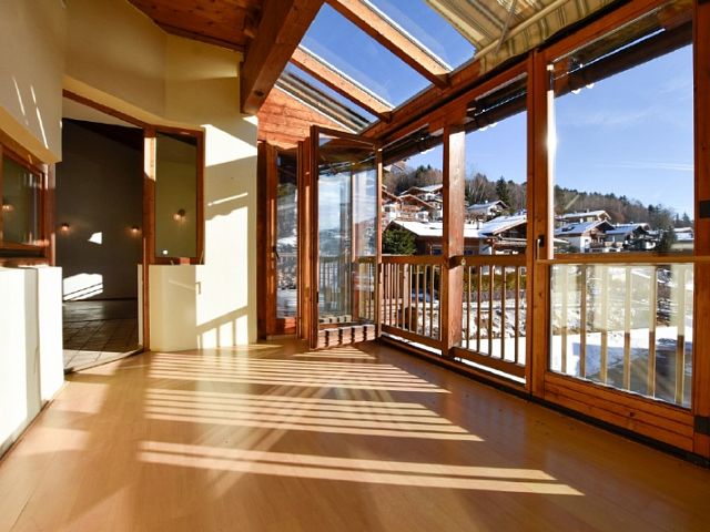 Charmante Maisonette-Wohnung mit Wintergarten & sonniger Dachterrasse in Kirchberg in Tirol