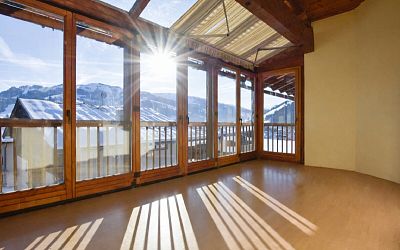 Charmante Maisonette-Wohnung mit Wintergarten & sonniger Dachterrasse in Kirchberg in Tirol