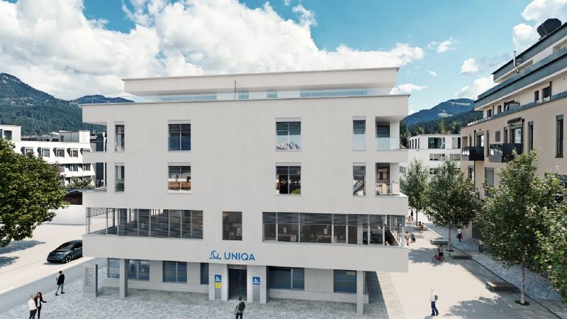Gewerbeeinheiten im Neubauprojekt Raiffeisen Quartier im Herzen von St. Johann in Tirol