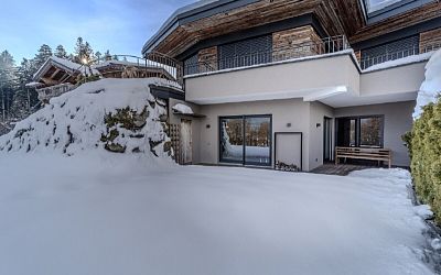 Gartenwohnung über den Dächern von St. Johann in Tirol