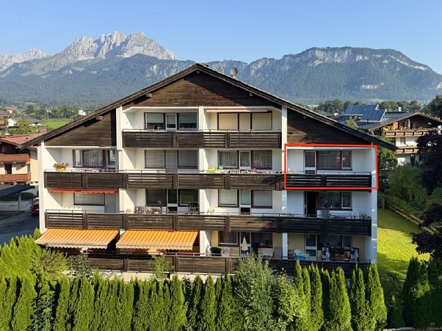 Geräumiges Zweizimmerappartement in St. Johann in Tirol