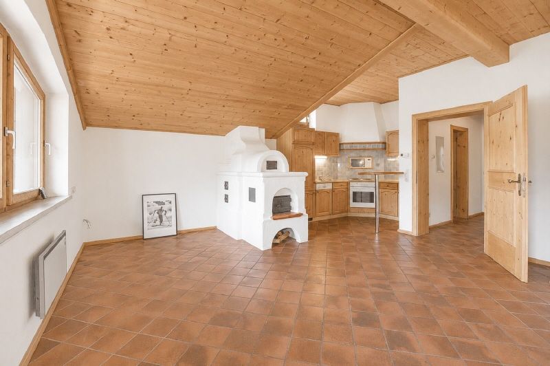 Dachgeschosswohnung mit Blick in Jochberg