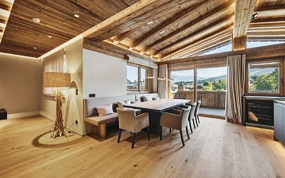 Luxoriöse Alpin-Lodge-Suite "Streif"