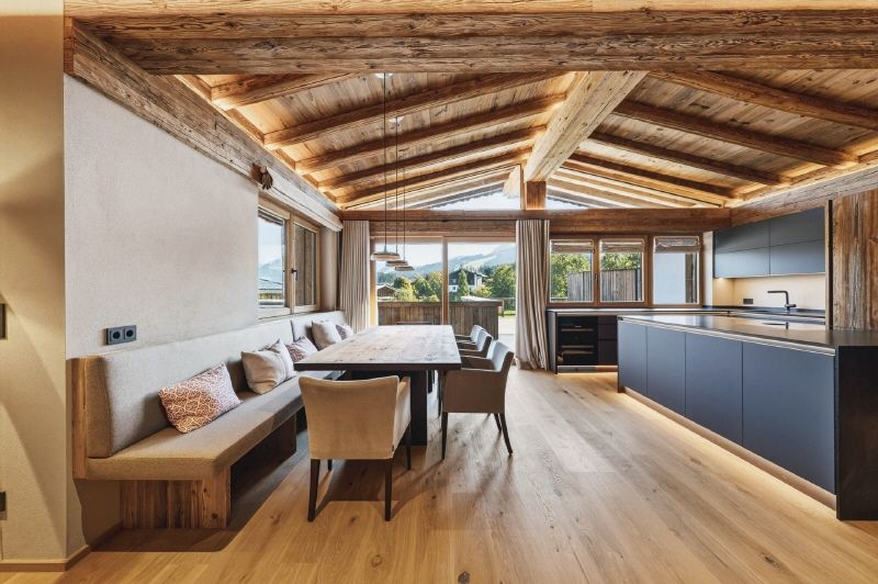 Luxoriöse Alpin-Lodge-Suite "Streif"