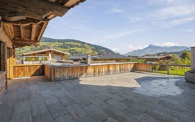 Luxoriöse Alpin-Lodge-Suite "Streif"