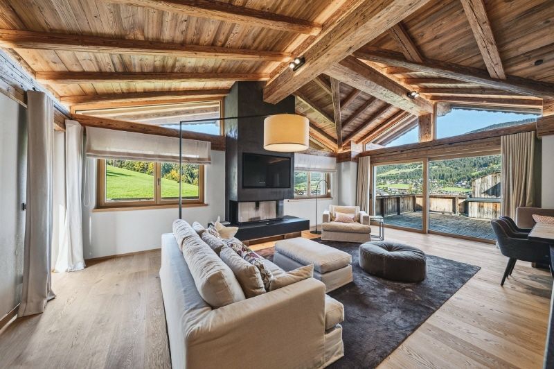 Luxoriöse Alpin-Lodge-Suite "Horn"
