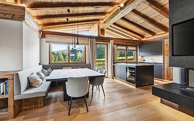 Luxoriöse Alpin-Lodge-Suite "Horn"