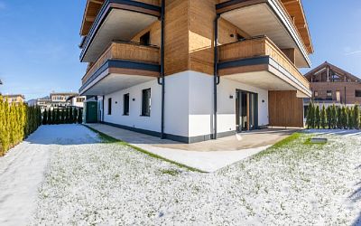 Miete: Neubau-Erdgeschosswohnung in bester Lage in St. Johann in Tirol