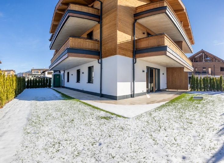 Miete: Neubau-Erdgeschosswohnung in bester Lage in St. Johann in Tirol